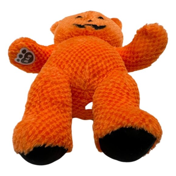 Pumpkin Build-A-Bear Plush 18 inch BAB Lights Up Working Halloween Orange - Picture 7 of 10